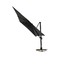360° Swivel Outdoor Hanging Umbrella With Roman Umbrella Cloth Rotary Wrench